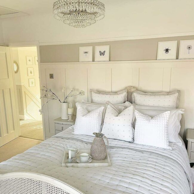 Soft Beige Panels Whisper Tranquility