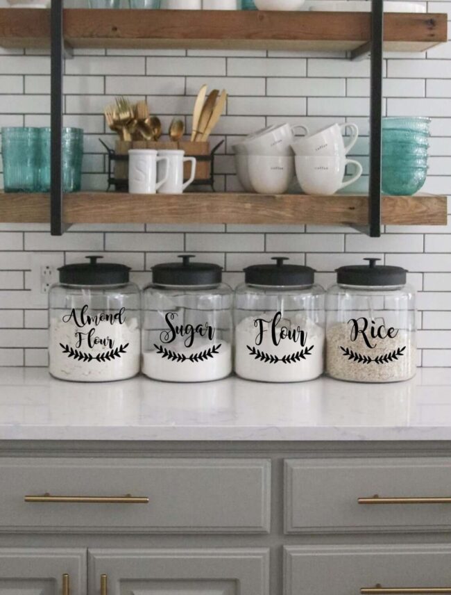 Clear Kitchen Clarity Containers