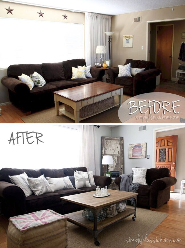 Soft Rust Pillows Room Revival