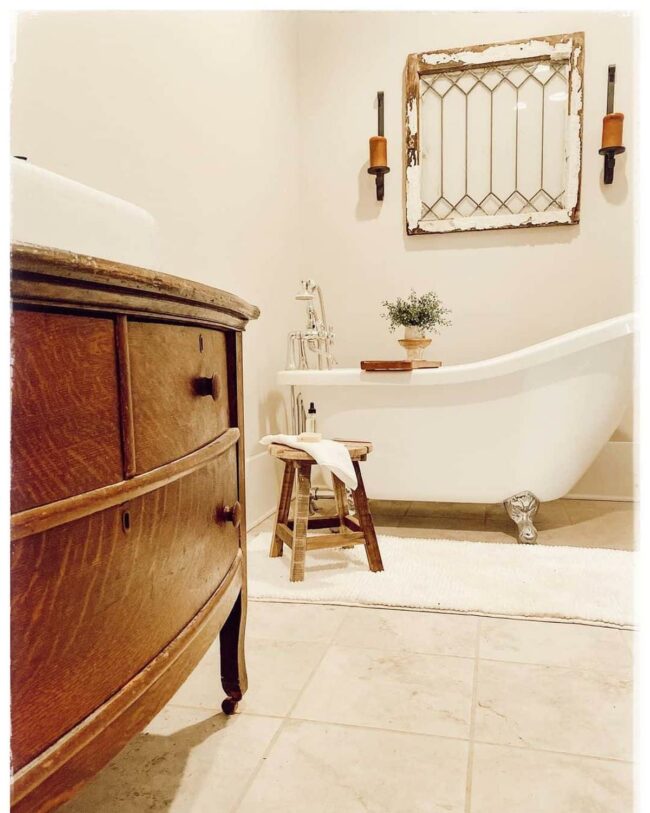 Black Sconces Embrace Natural Wood Charm