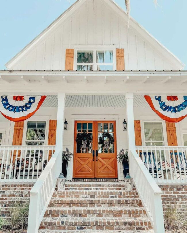 Stars and Stripes Farmhouse Welcome