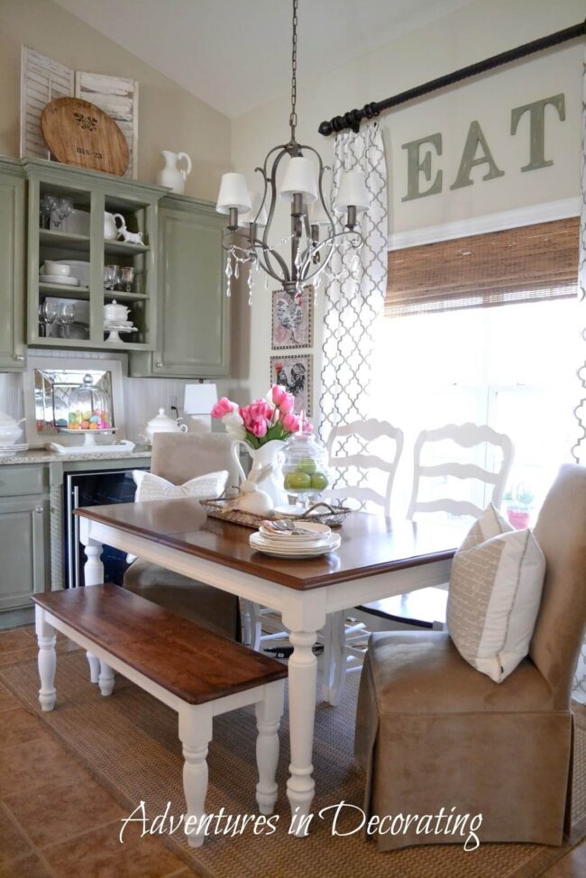Rustic Spindle Dining Sanctuary