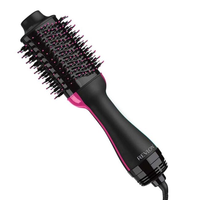 Crimson Metallic Hair Revolution Brush