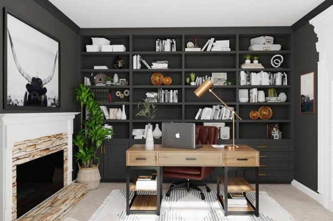 Charcoal Gray Power Workspace Sanctuary