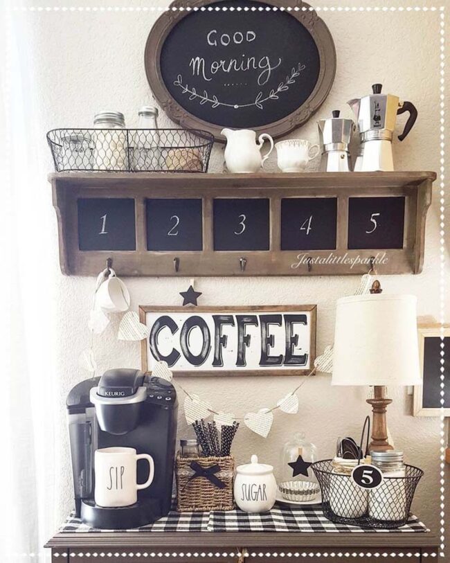 White Hooks Vintage Farmhouse Coffee Corner