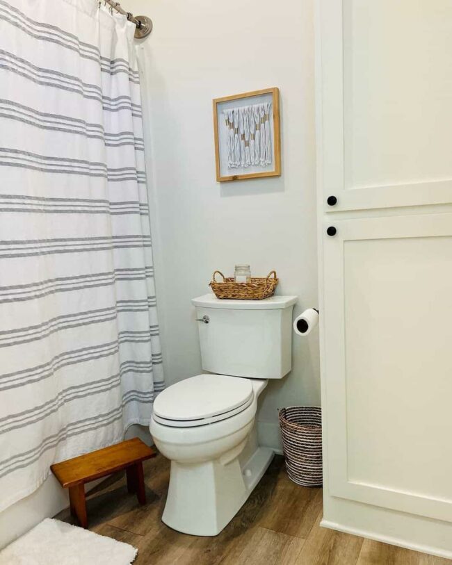 White Stripes Modern Farmhouse Sanctuary