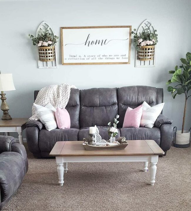 Soft Blush Gray Interior Symphony