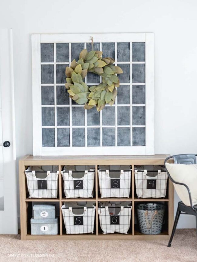 Industrial Soft Canvas Wire Storage System