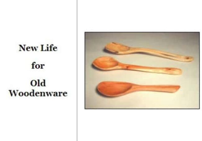 Smooth Wooden Spoons Restored Naturally