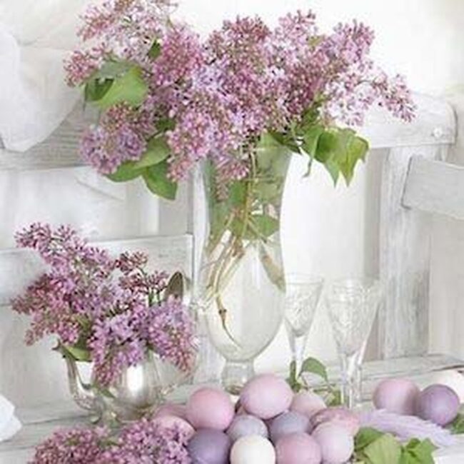 Lilac Whispers Through Translucent Vessels