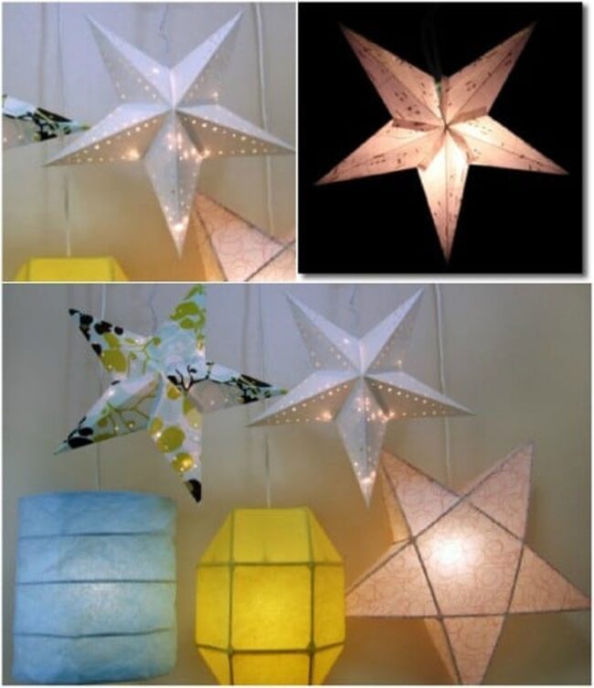Starry Lanterns Illuminate Intimate Spaces