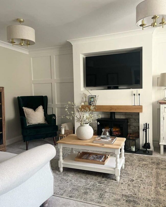 Black Wingback Corner Retreat Sanctuary