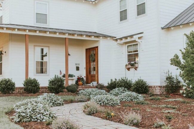 White House Green Garden Path