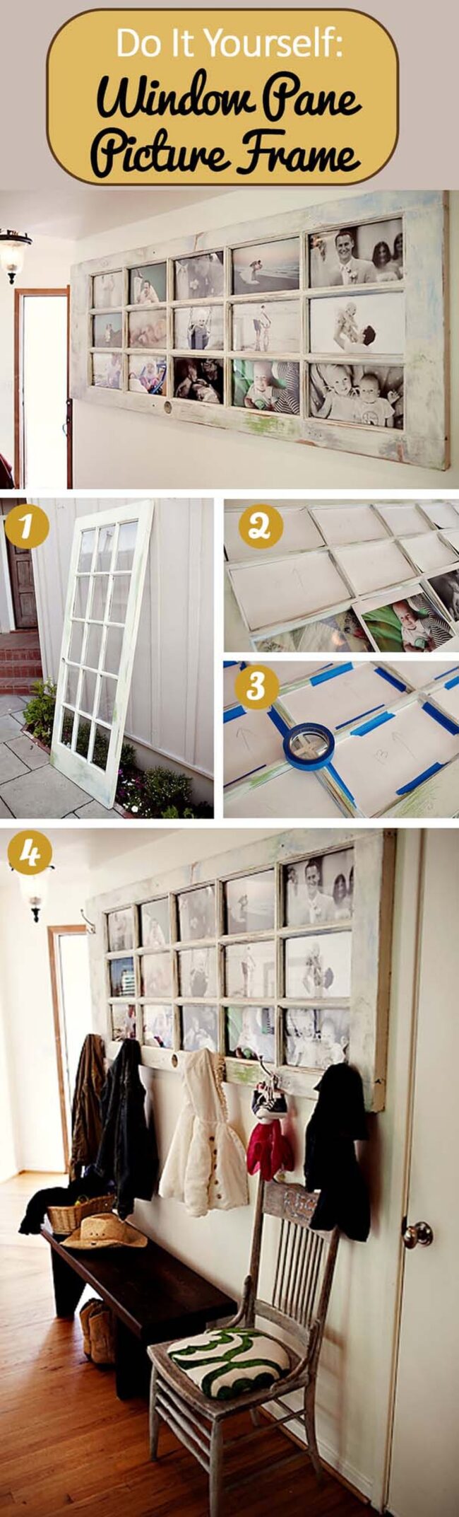 Vintage Door Memory Gallery Frames Stories