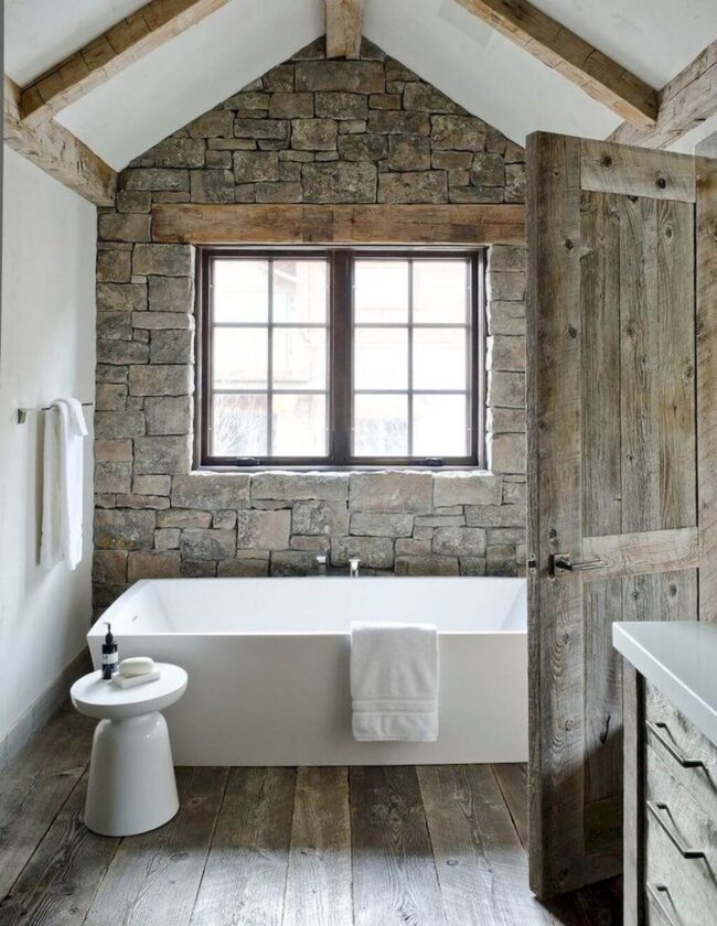 Weathered Stone Rustic Sanctuary