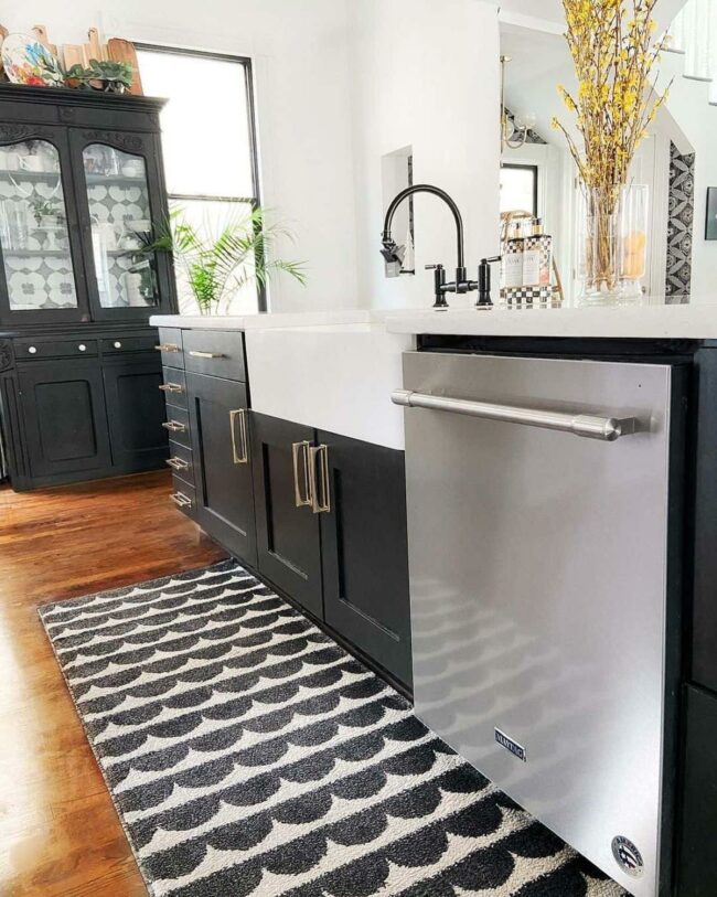 Monochrome Culinary Canvas Farmhouse Essence