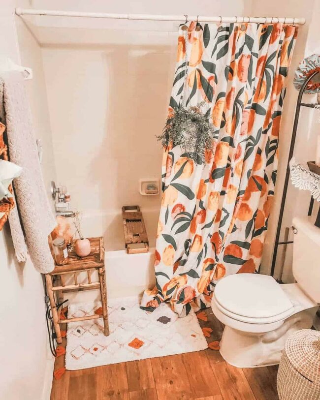 Bohemian Fruits Splash Bathroom Energy