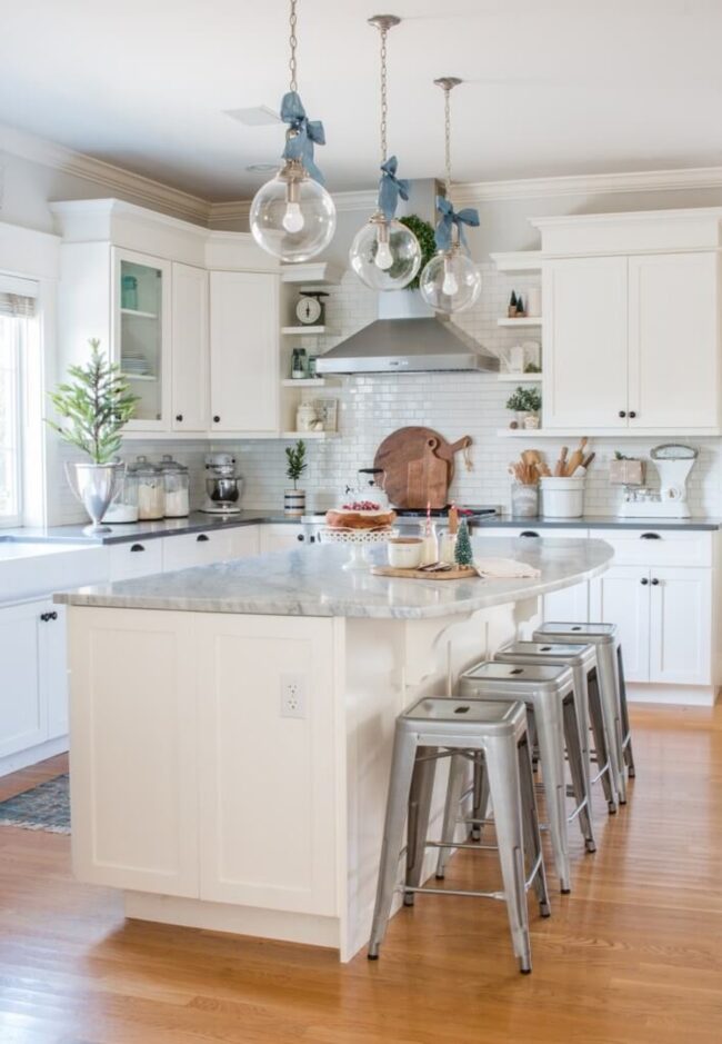 Vintage Trophy Accent Kitchen Styling