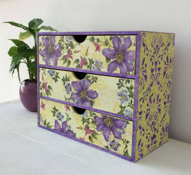 Vintage Floral Jewelry Sanctuary