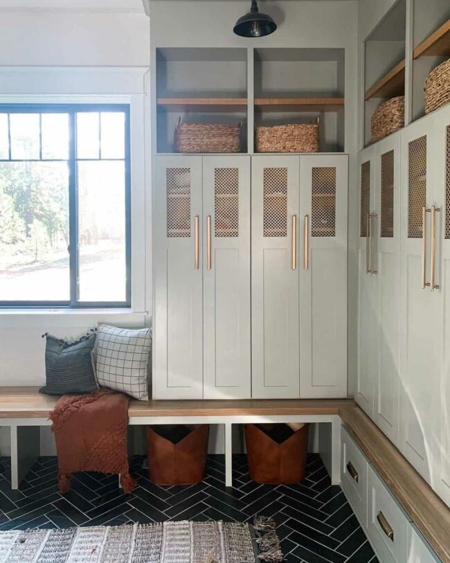 Golden Handles White Locker Sanctuary