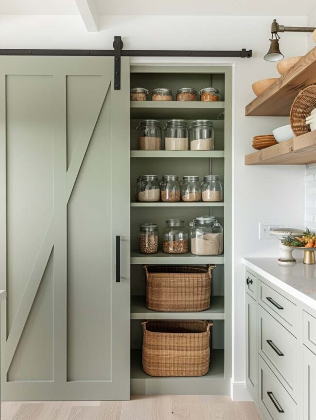 Green Sanctuary Kitchen Storage Solution