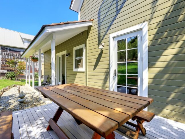 Olive Green Sanctuary with Seasonal Charm