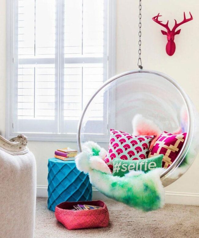 Suspended Lavender Retreat for Teens