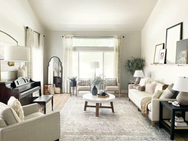 Soft Beige Sanctuary with Contrast