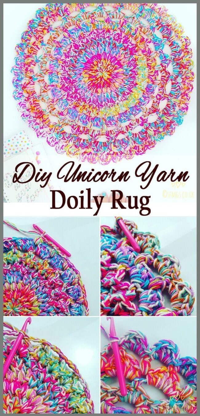 Pastel Unicorn Cloud Rug