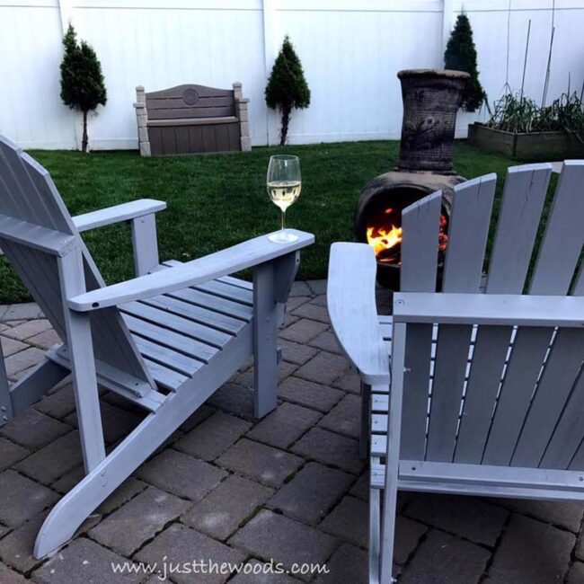 Sunset Orange Adirondack Chair Renewal