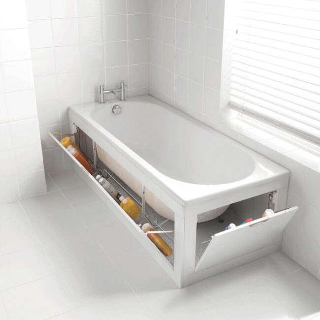 Clever Hidden Bathroom Storage Magic