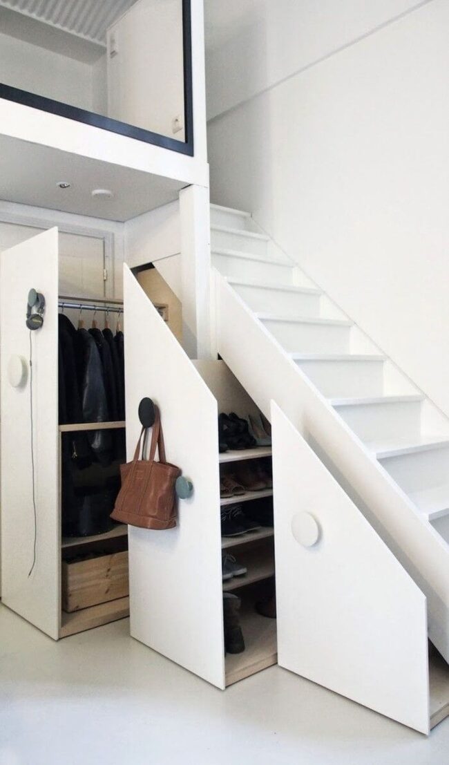 Hidden Staircase Storage Magic