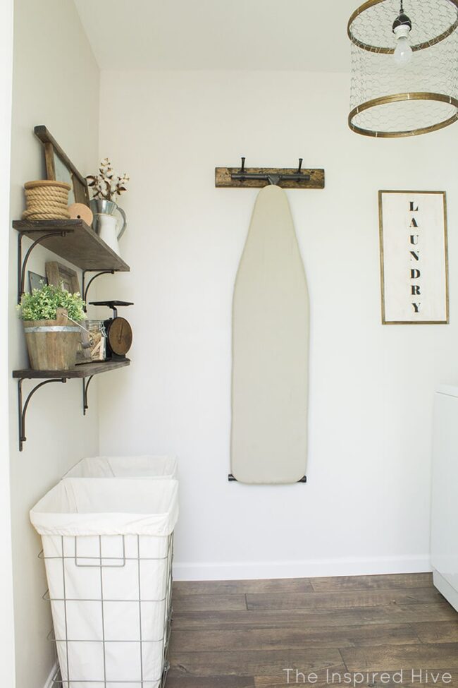 Weathered Wood Neutral Laundry Sanctuary
