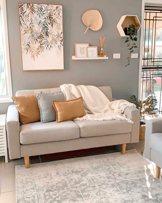 Gray Bohemian Layers Embrace Comfort