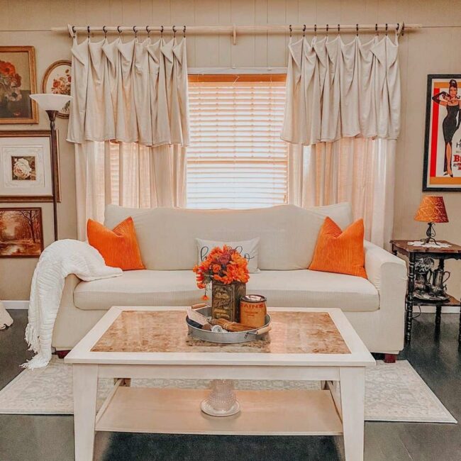 Tangerine Nostalgia Meets Modern Comfort