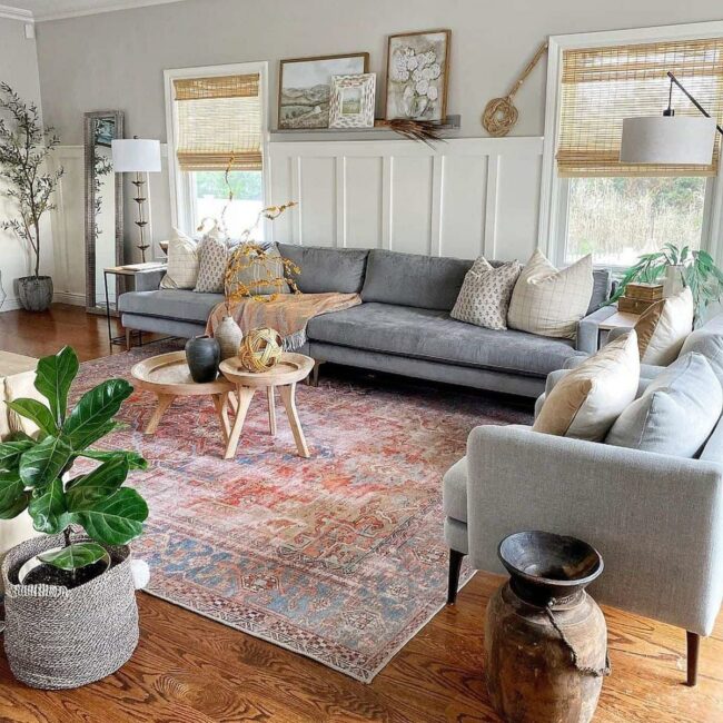 White Wainscoting Sculpts Refined Spaces