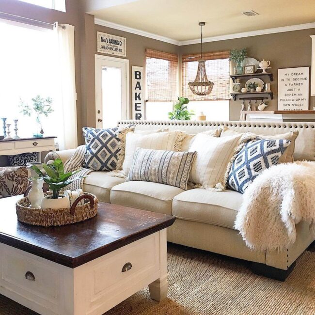 Rustic Beige Countryside Comfort
