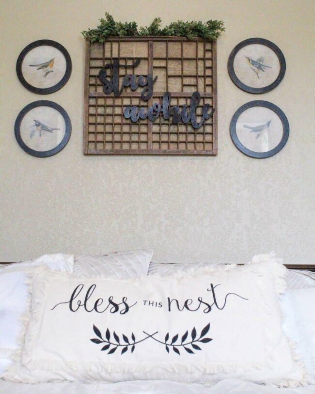 Feathered Whispers on Weathered Canvas