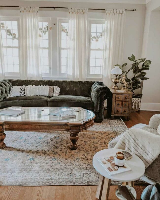 Vintage Leather Bohemian Sanctuary Unfolding