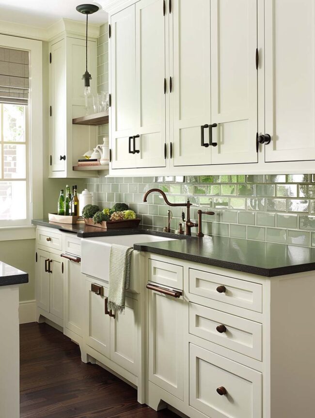 Sage Green Kitchen Tiles Harmony