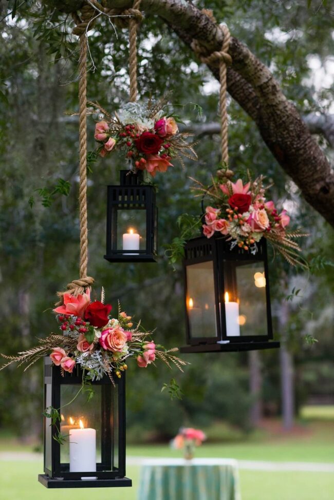 Rosy Lantern Twilight Romance