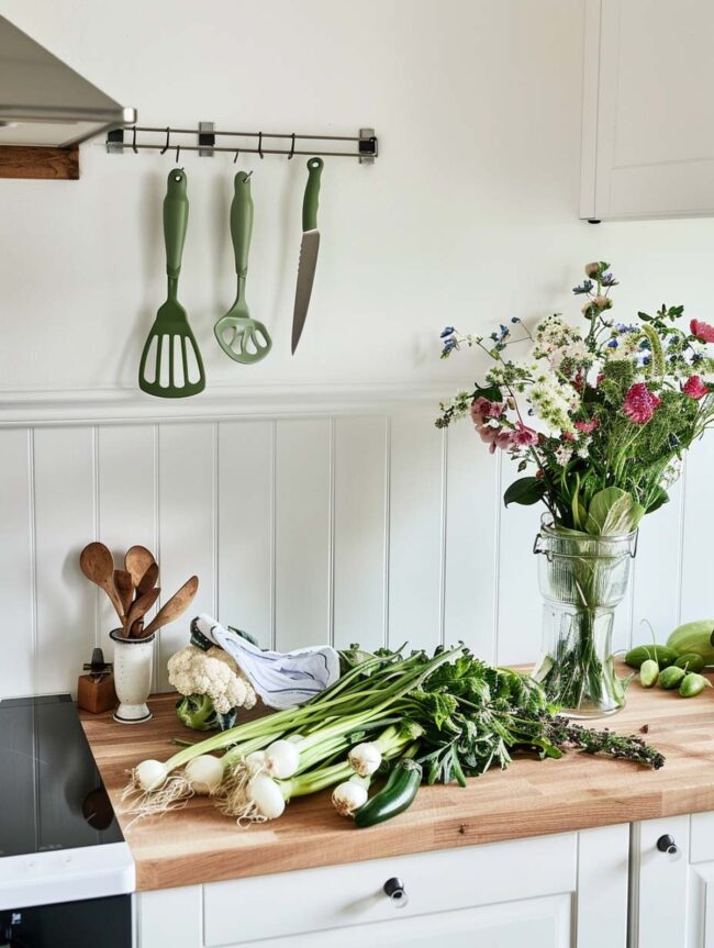 Sage Green Kitchen Tools Harmony