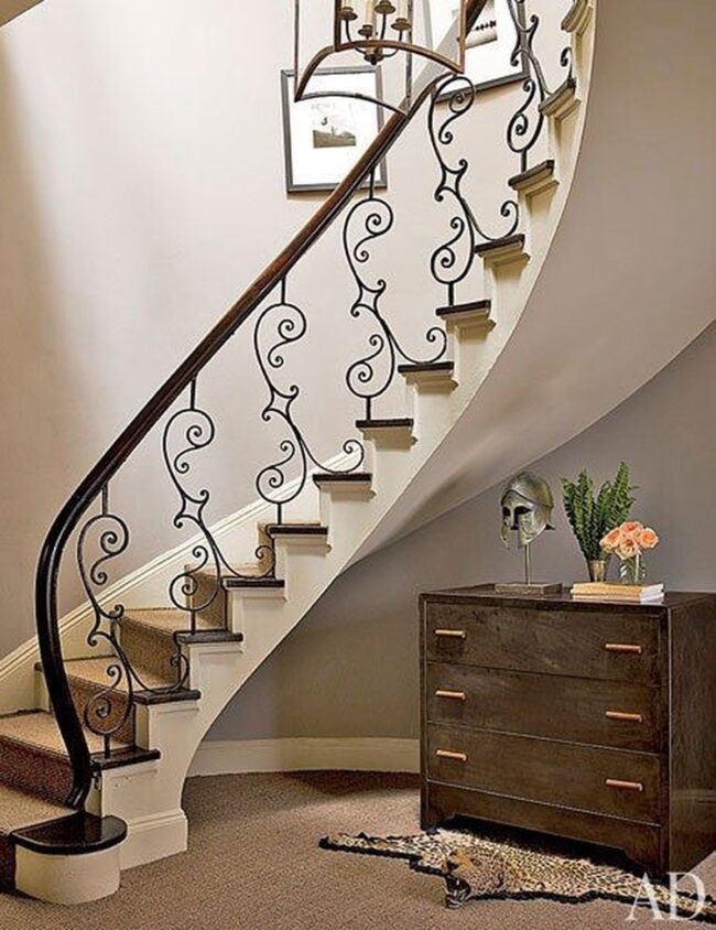 Sweeping Curves Architectural Staircase Symphony