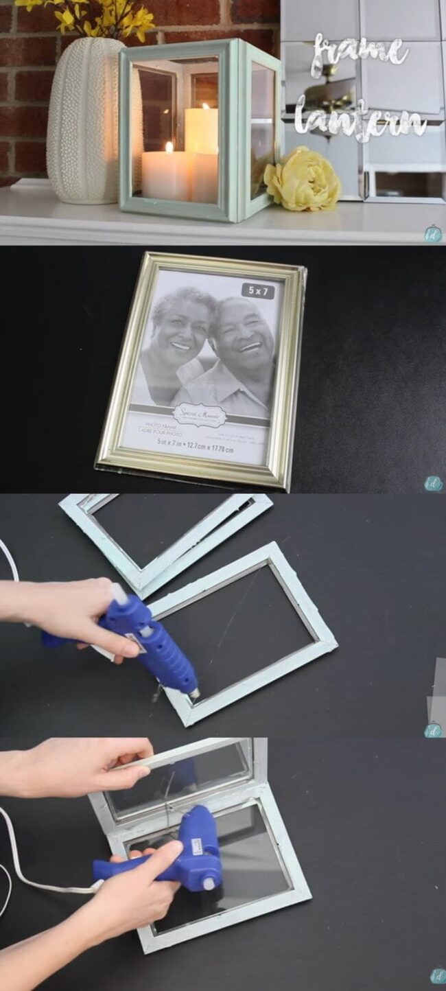 Geometric Frames Candleholders Reimagined