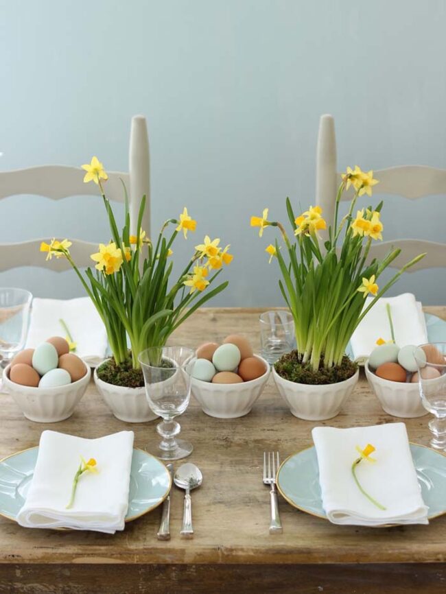 Spring Egg Blossom Celebration Centerpiece