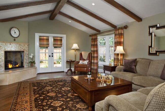 Sage Green Sanctuary with Weathered Wood