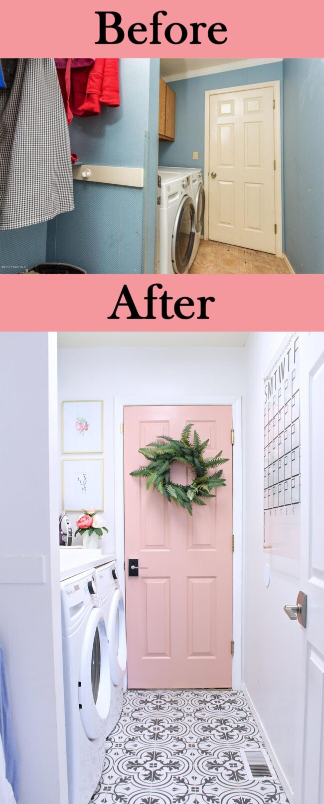 Pink Door, Painted Floor Magic