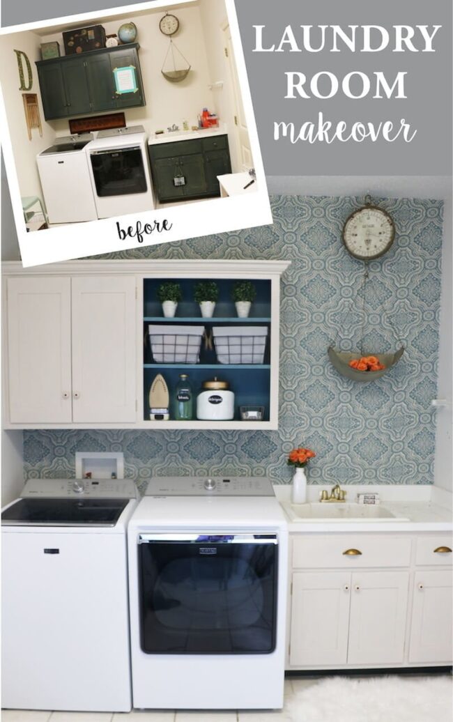 Zesty Laundry Refresh Makeover