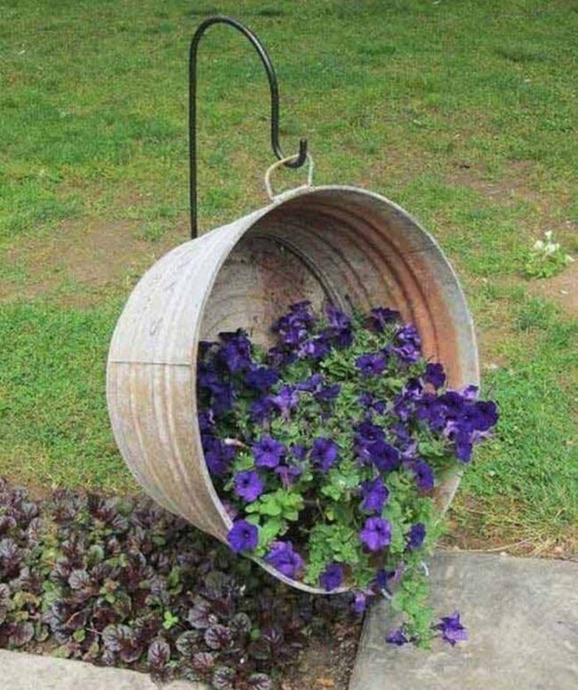 Hanging Floral Tub Garden Magic