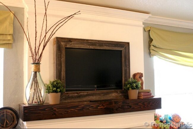 Weathered Wood Screen Sanctuary Shield